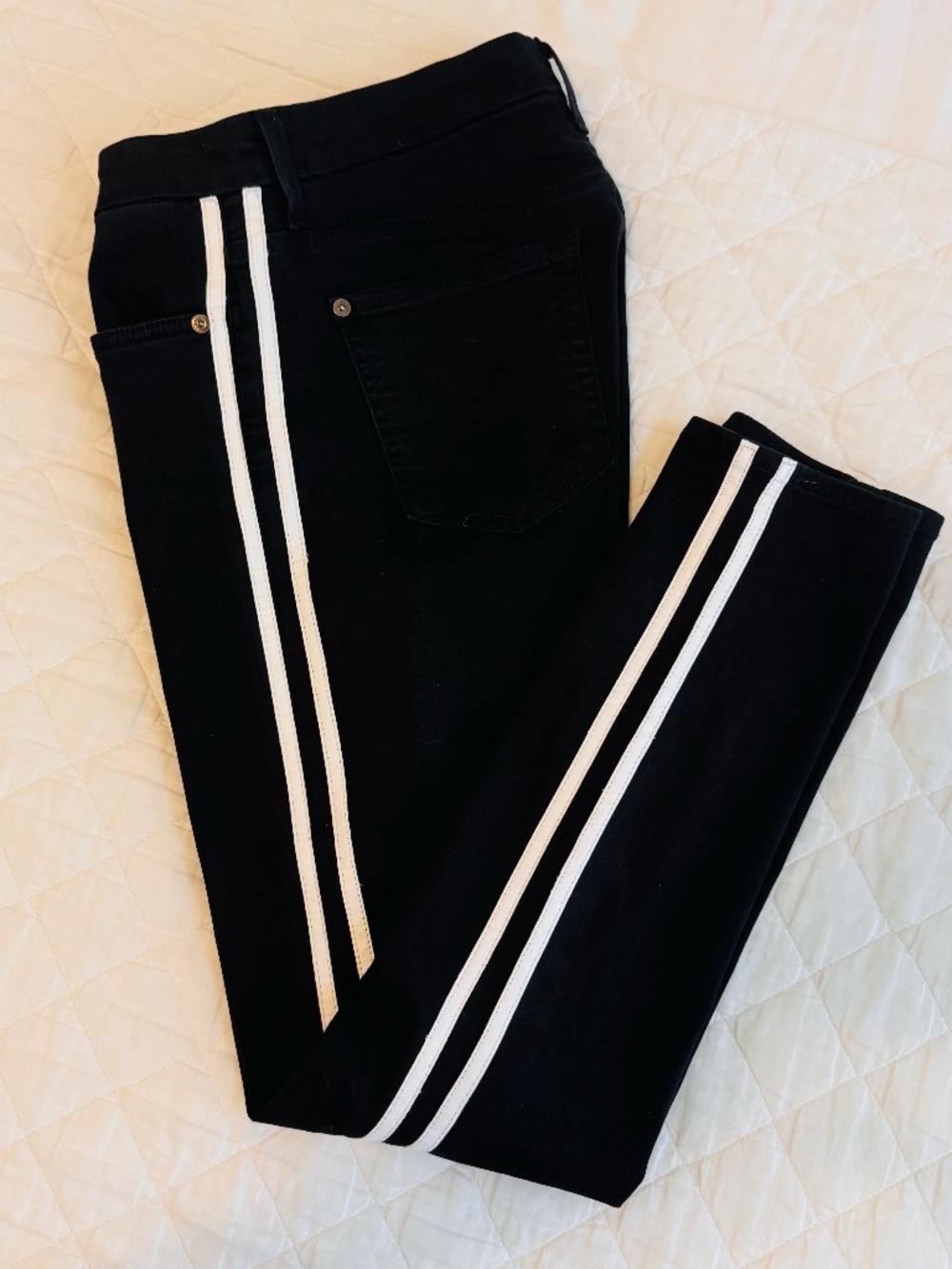7 For All Man Kind The Ankle Skinny Jean